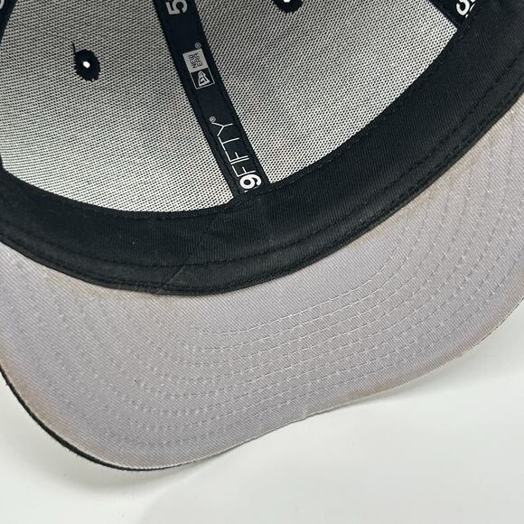 San Francisco Giants Japan Flag Hat Baseball Cap New Era MLB Black Fitted 7 1/4 - Picture 5 of 10